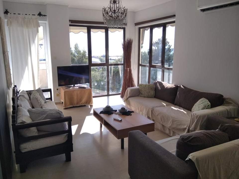 Super View Seafront Apartment Неа Миханиона Екстериор снимка